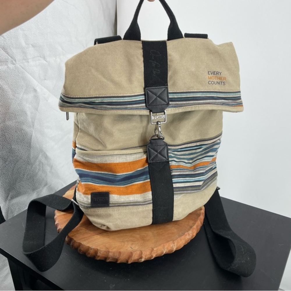 GUC Toms Limited Edition Every Mother‎ Counts Backpack diaper bag